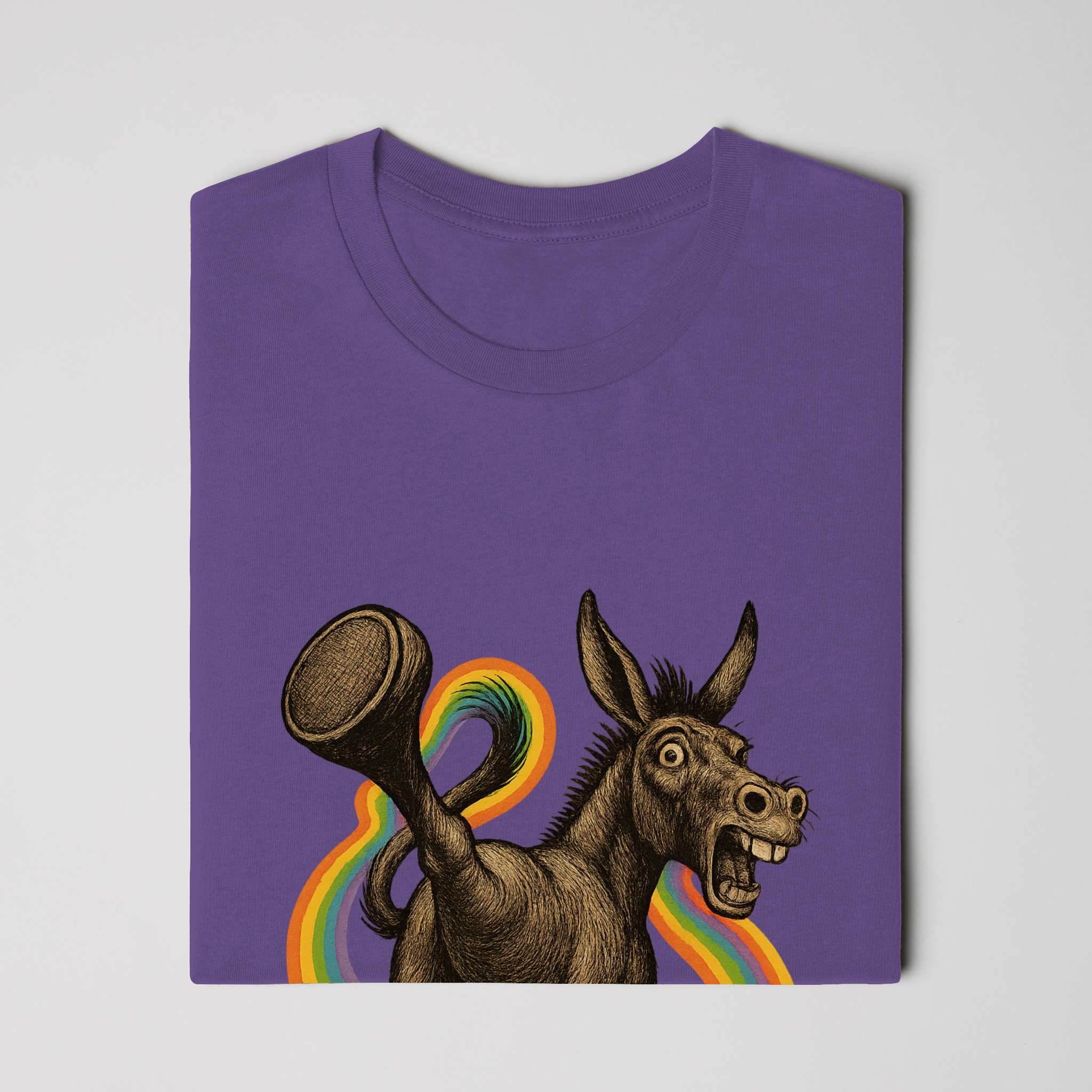 Donkey being the man