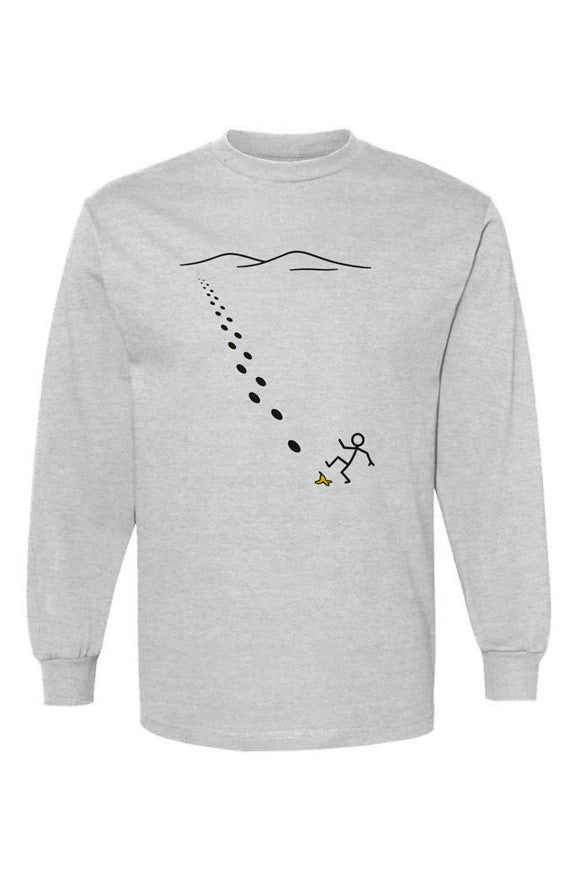 Dehydrated Banana Slipping Man